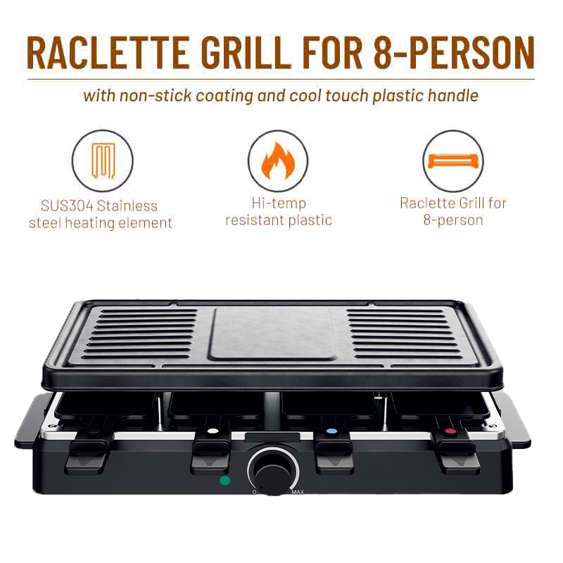Portable Commercial Home Steak - Raclette Grill Table ulasan dan harga