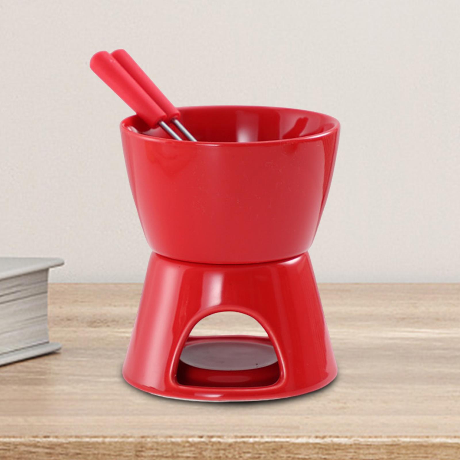 Chocolate Fondue Pot Fondue Po - Kitchen Appliances Set ulasan dan harga
