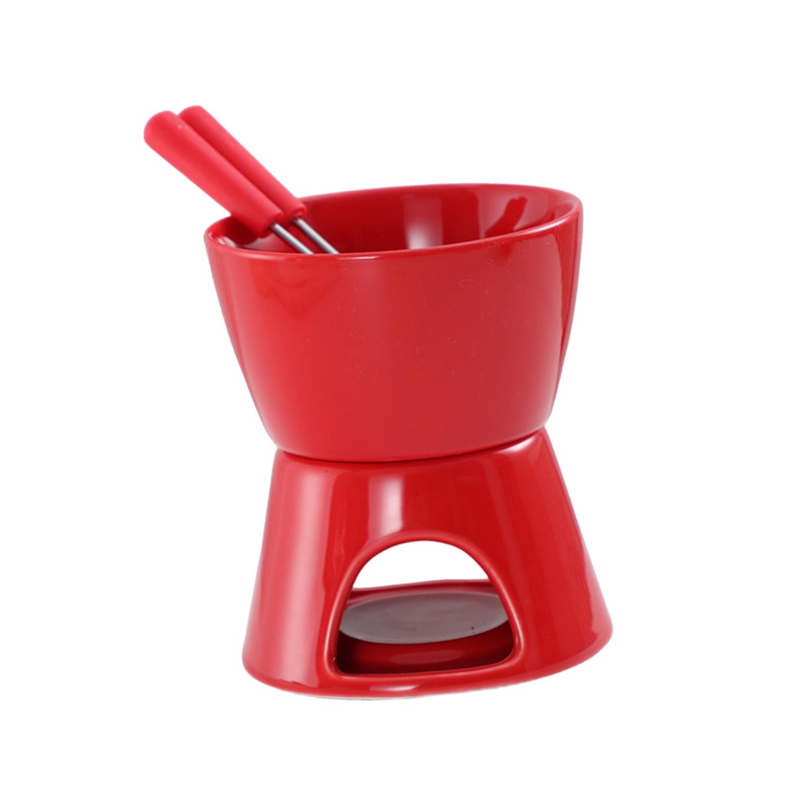 Chocolate Fondue Pot Fondue Po - Kitchen Appliances Set ulasan dan harga