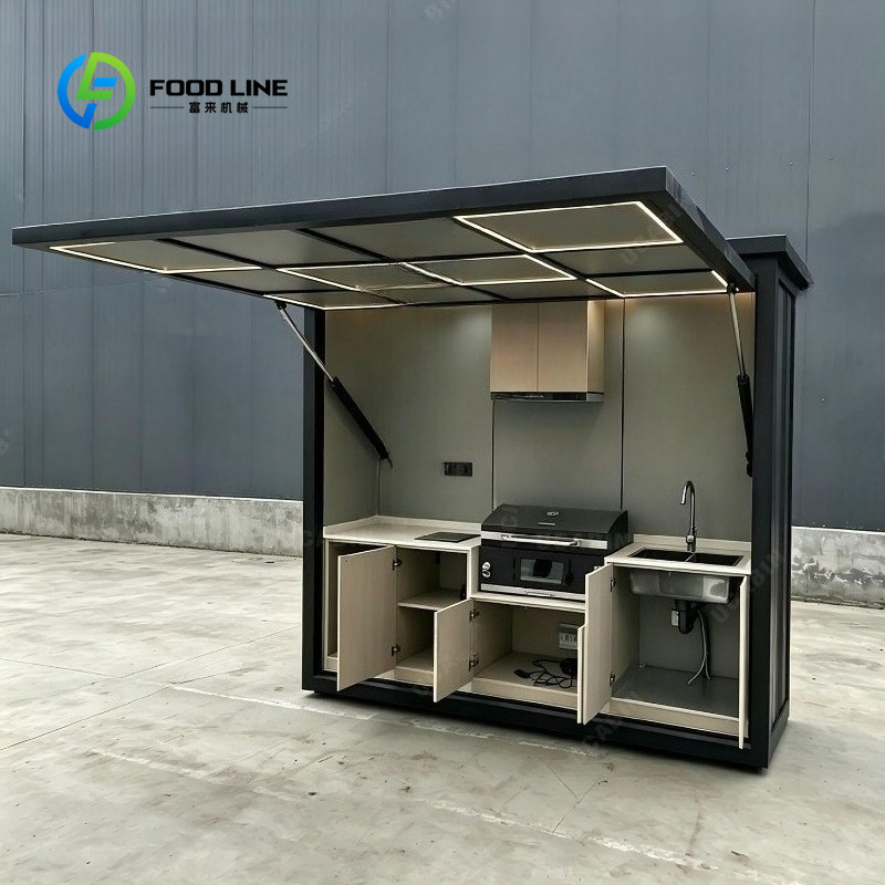 Mobile Kitchen Container, Cust - Kitchen Appliances Unit ulasan dan harga