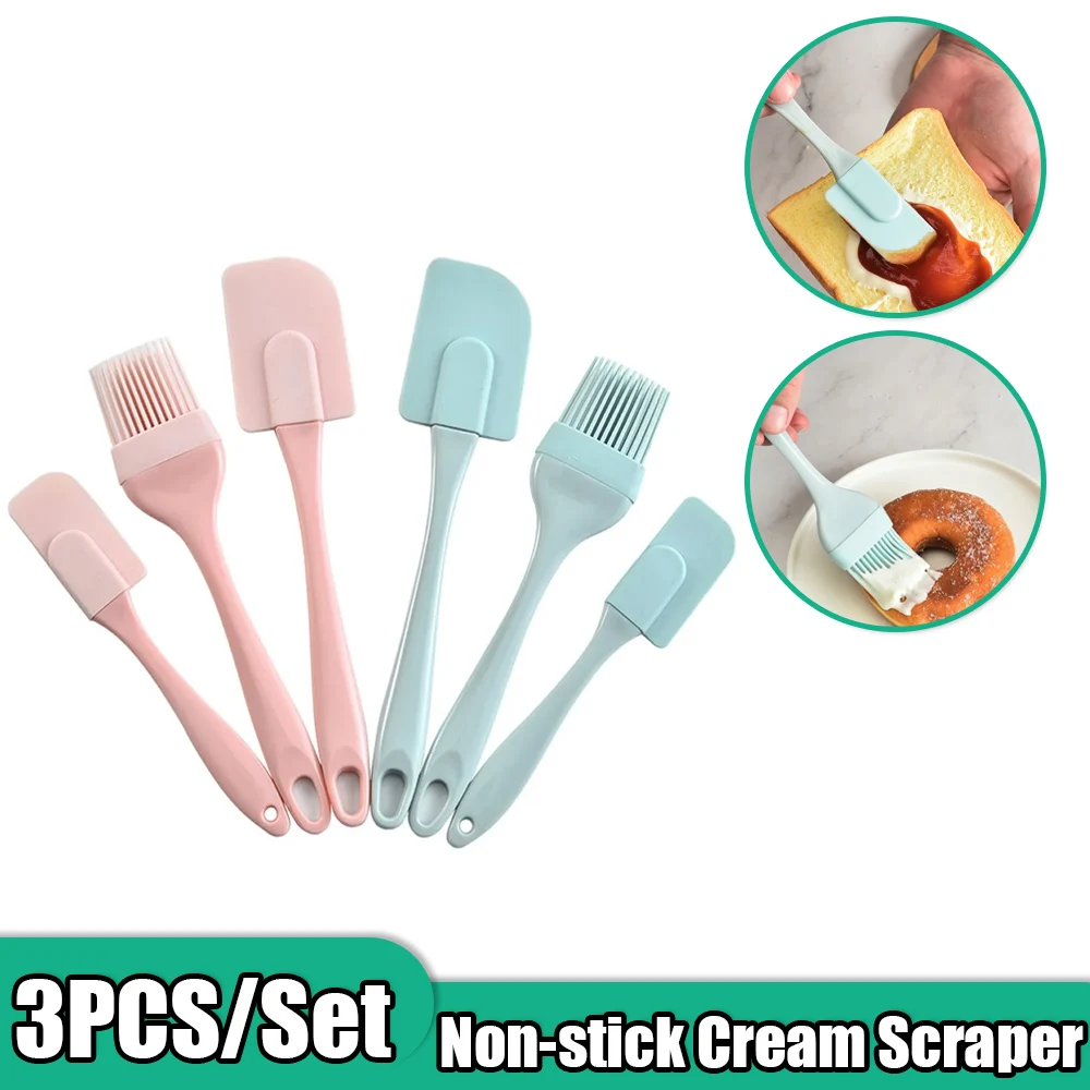 3Pcs Non-Stick Silicone Cream  - Kitchen Appliances Sales ulasan dan harga