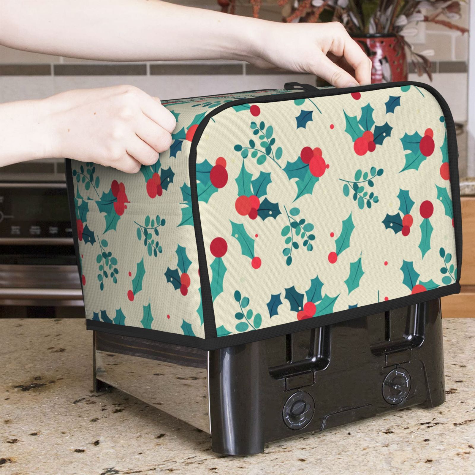 Christmas Fruit Print 2 Slice  - Toaster 4 Slice ulasan dan harga