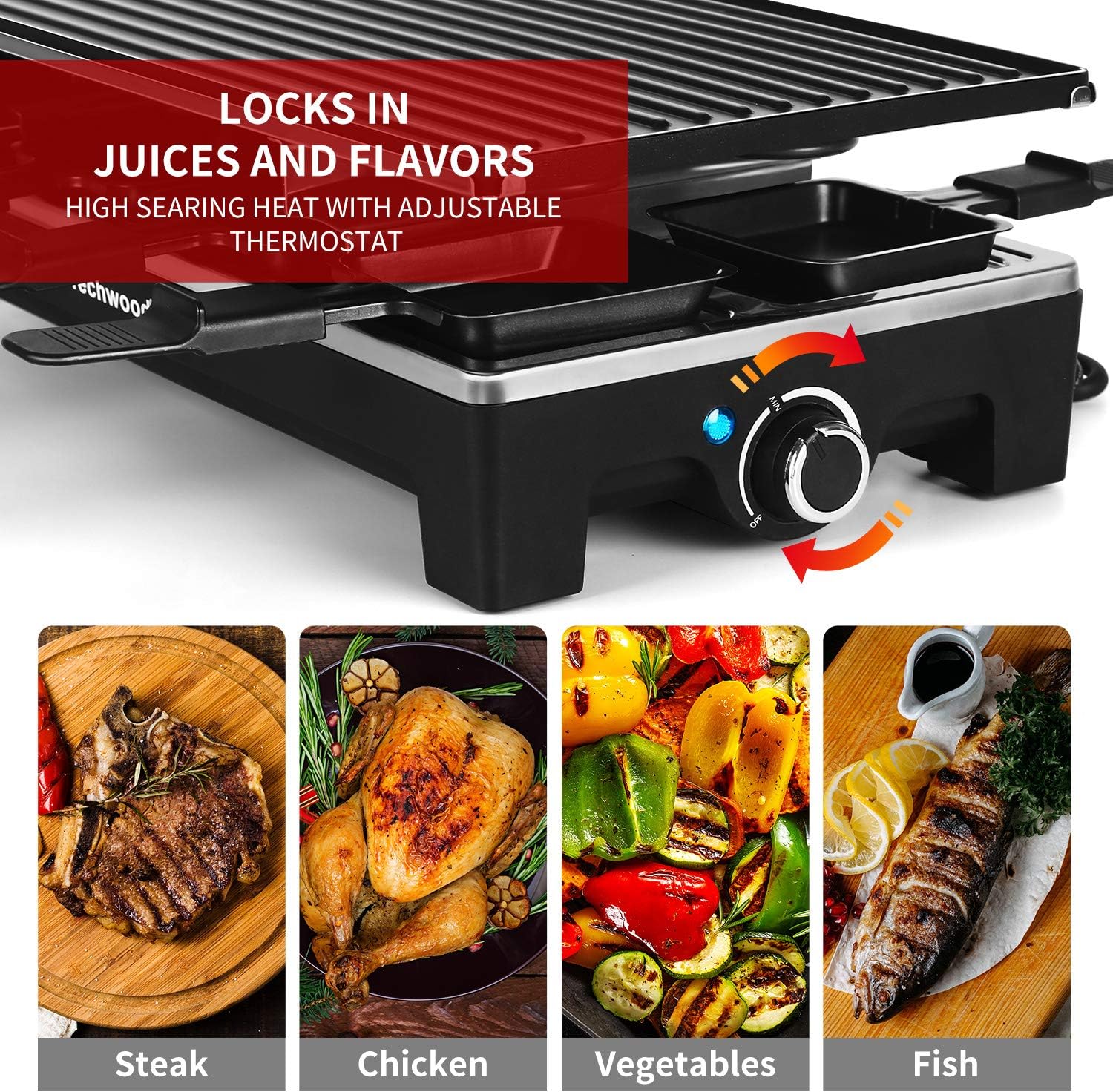 Raclette Table Grill, Electric - Raclette Grill Table ulasan dan harga