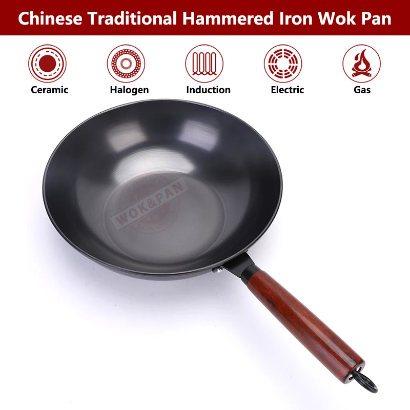 Carbon Steel Wok Pre-Seasoned  - Wok Electric Flat ulasan dan harga