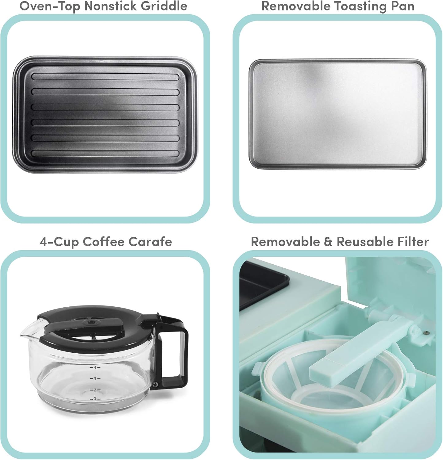 2-Slice Toaster Oven with 9.5- - Toaster 4 Slice ulasan dan harga