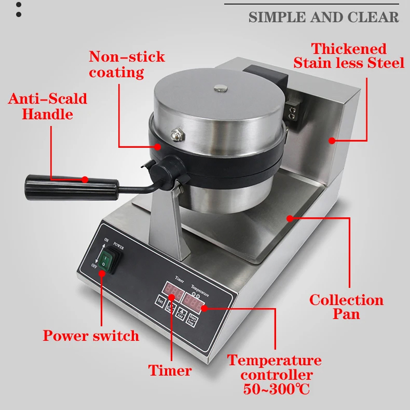 Electric UFO Burger Maker Mach - Ice Cream Maker Electric ulasan dan harga