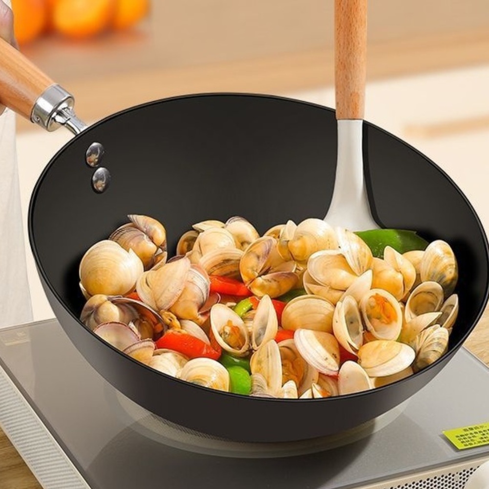 Cast Iron Wok Sized for One Pe - Wok Electric Flat ulasan dan harga