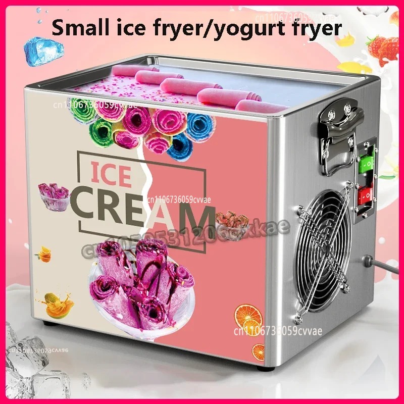 Yogurt Fried Ice Machine Elect - Ice Cream Maker Electric ulasan dan harga