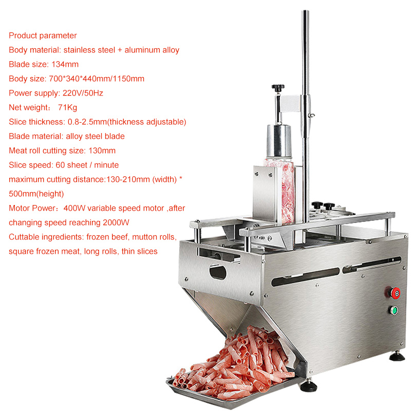 Meat Roll Slicer for Commercia - Hot Pot Electric ulasan dan harga