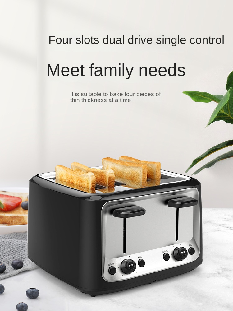 Toaster Home Toaster Multi-fun - Toaster 4 Slice ulasan dan harga
