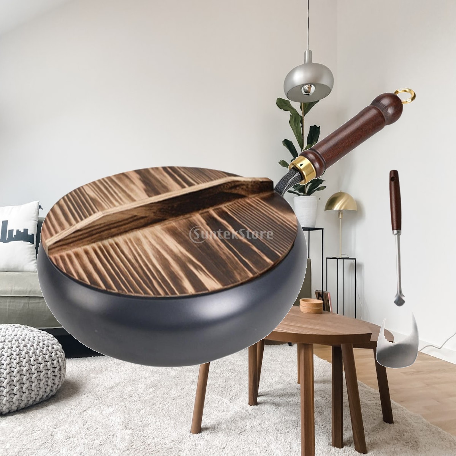 Stir Fry Wok Nonstick Iron Fla - Wok Electric Flat ulasan dan harga