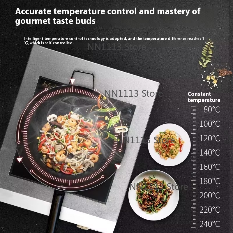 Commercial High-Power Inductio - Wok Electric Flat ulasan dan harga