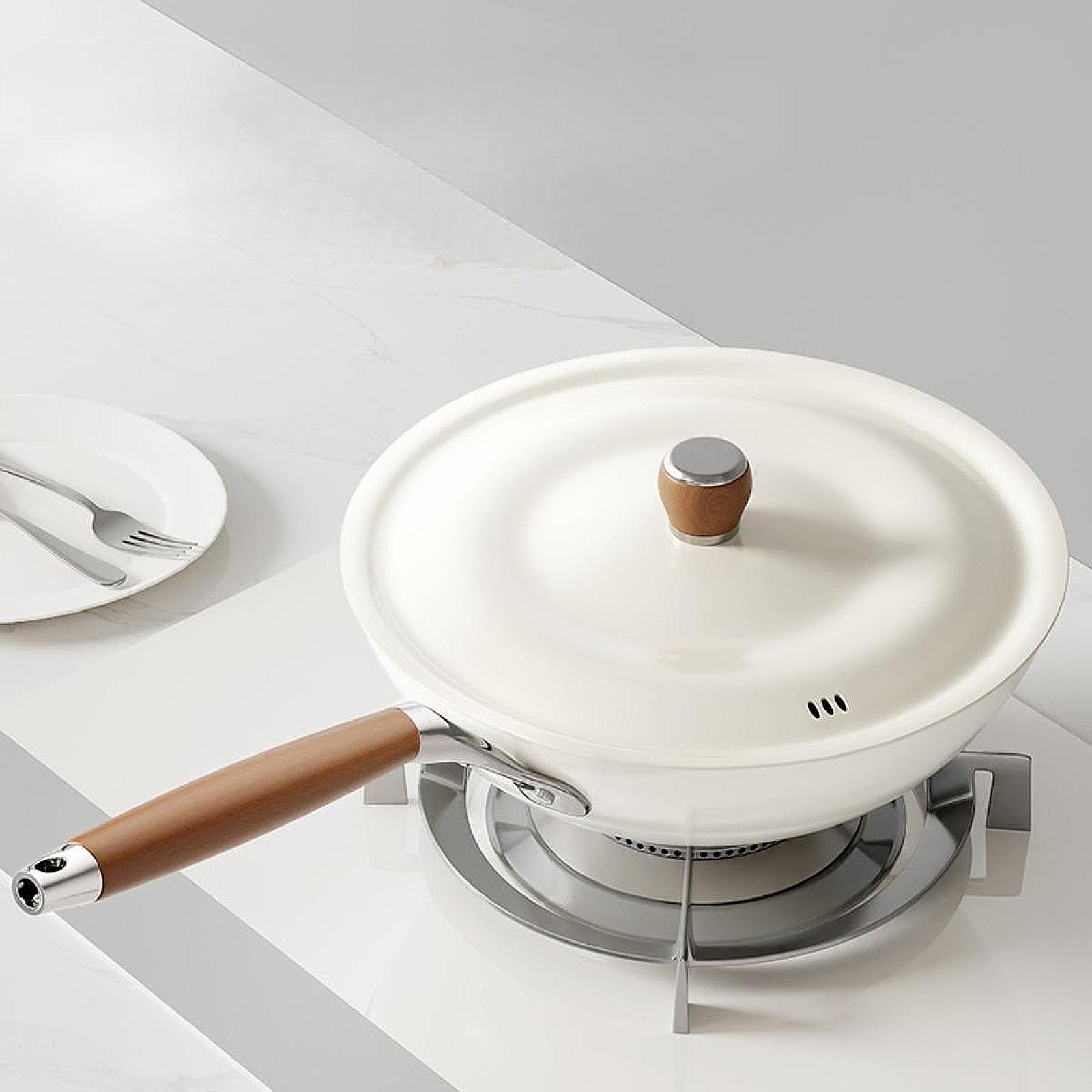 Stir Fry Pan 28cm with Lid Ver - Wok Electric Flat ulasan dan harga