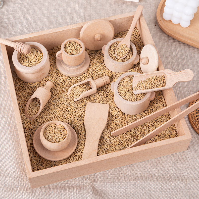 Montessori Sensory Enlighten P - Kitchen Appliances Set ulasan dan harga