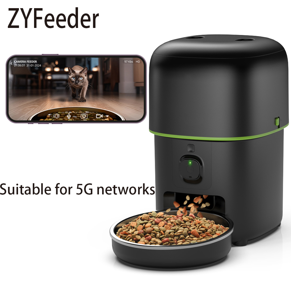 2L 5G Camera Pet Feeder Automa - Kitchen Appliances Video ulasan dan harga