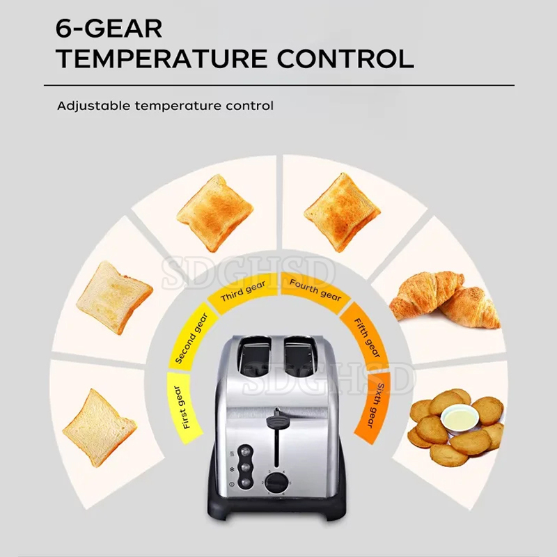 New Design Electrical Stainles - Toaster 4 Slice ulasan dan harga