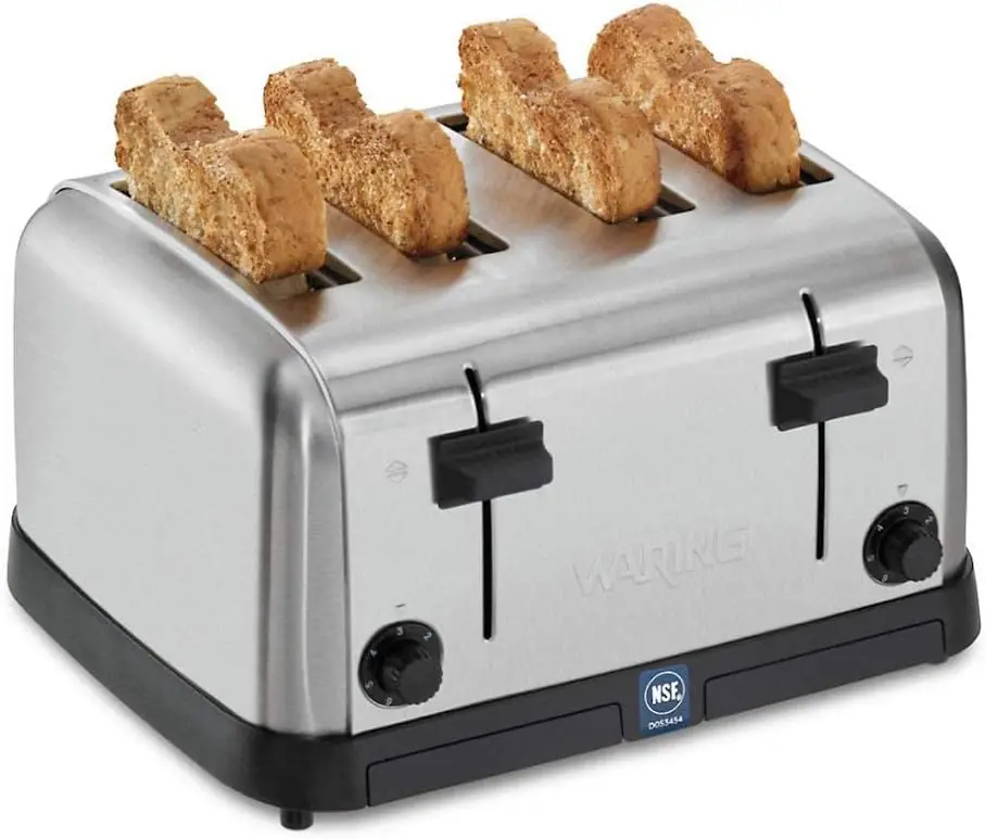 WCT708 Commercial 4 Slice Toas - Toaster 4 Slice ulasan dan harga