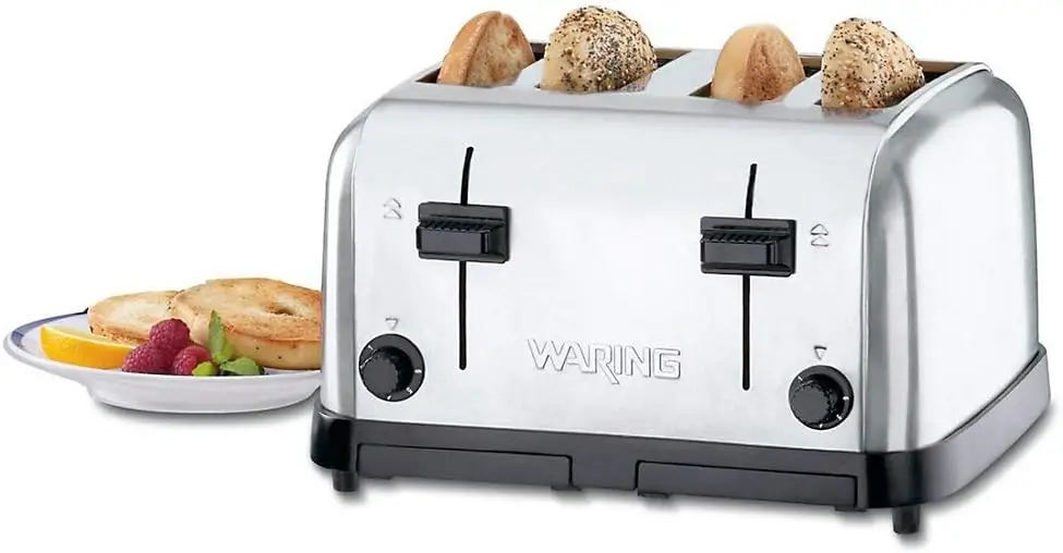 WCT708 Commercial 4 Slice Toas - Toaster 4 Slice ulasan dan harga