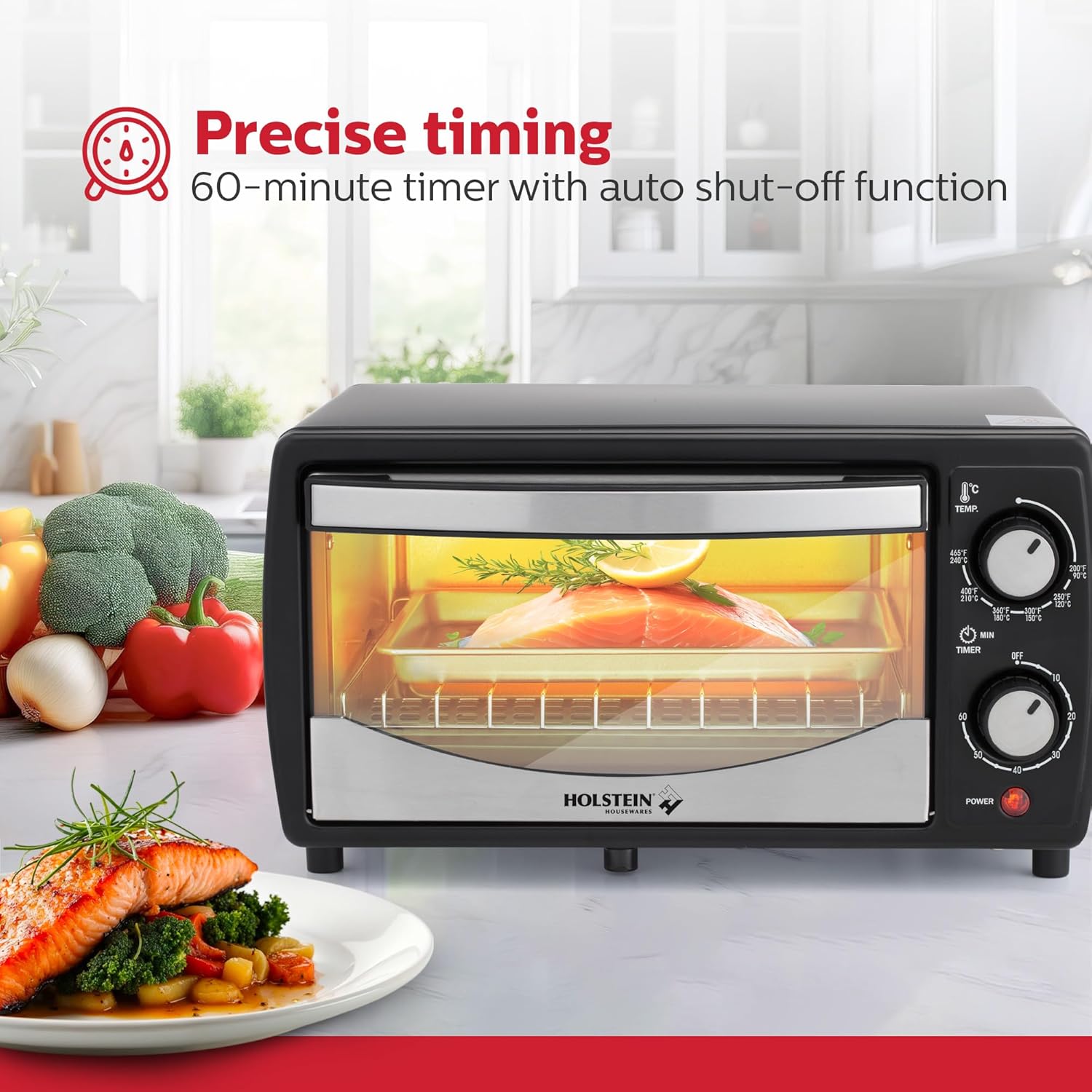 Compact 4-Slice Countertop Toa - Toaster 4 Slice ulasan dan harga