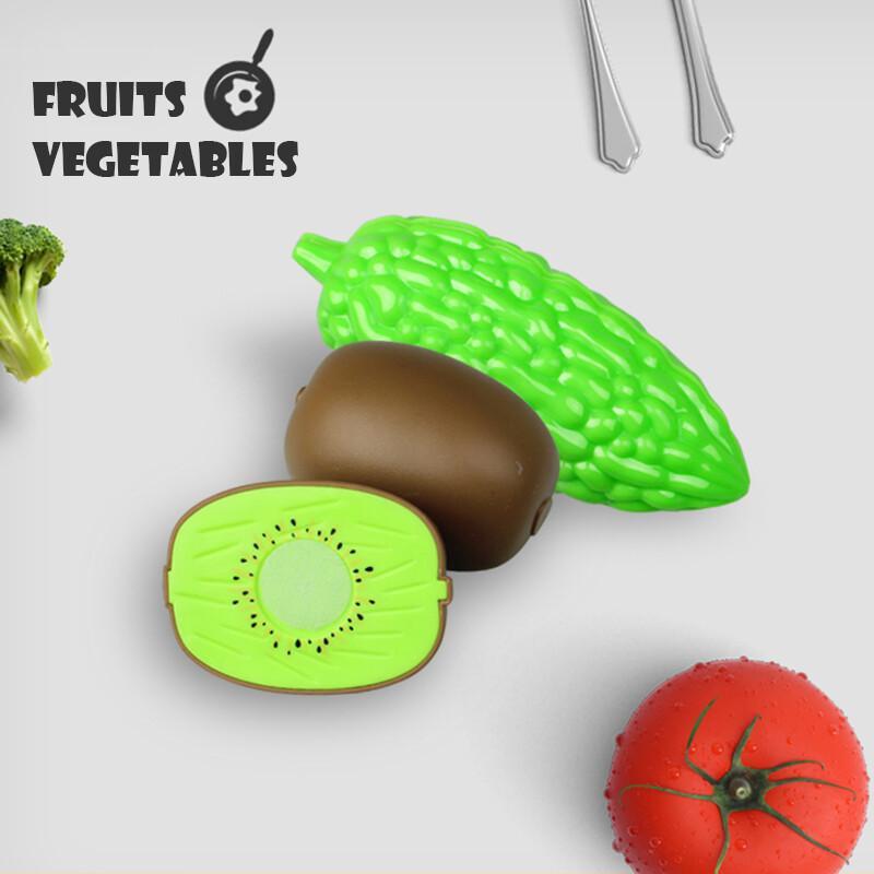 Cutting Play Food Set For Kids - Kitchen Appliances Kids ulasan dan harga