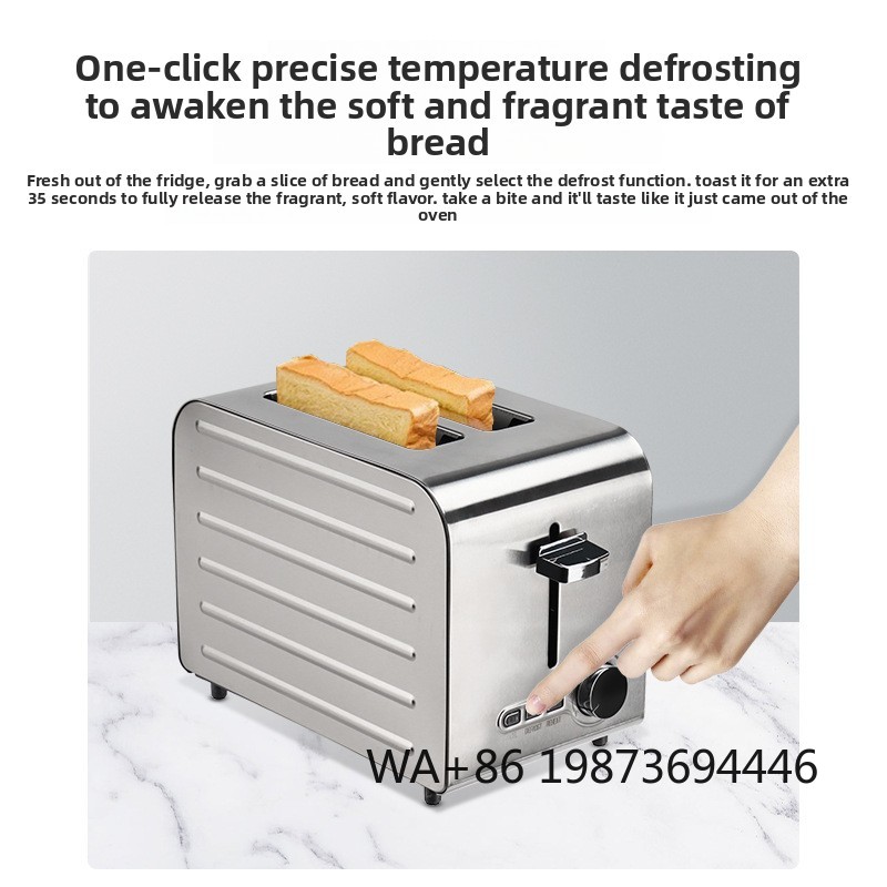 Fully Automatic Stainless Stee - Toaster 4 Slice ulasan dan harga