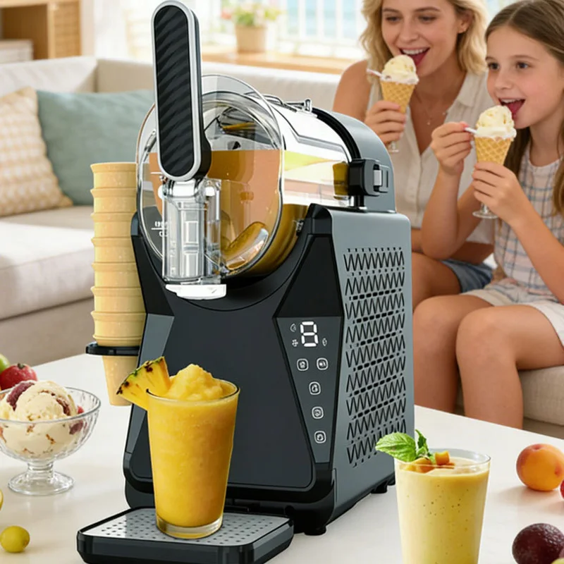 Commercial 1.3L Smoothie Maker - Ice Cream Maker Electric ulasan dan harga