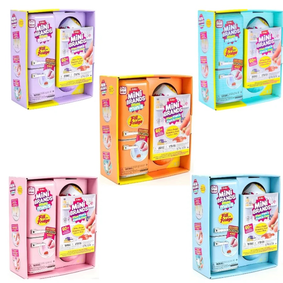 ZURU 5 Surprise Mini Fridge Ba - Kitchen Appliances Kids ulasan dan harga