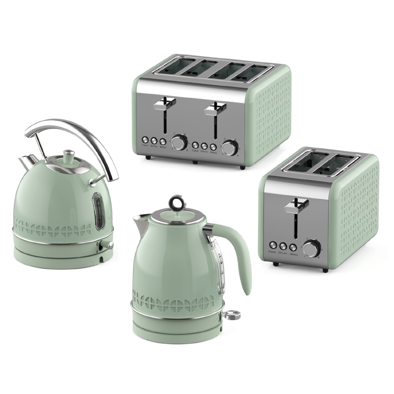 Retro 4 In 1 Breakfast Set App - Toaster 4 Slice ulasan dan harga